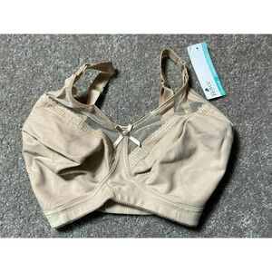Royce Beige Lace Nursing Bra 28HH